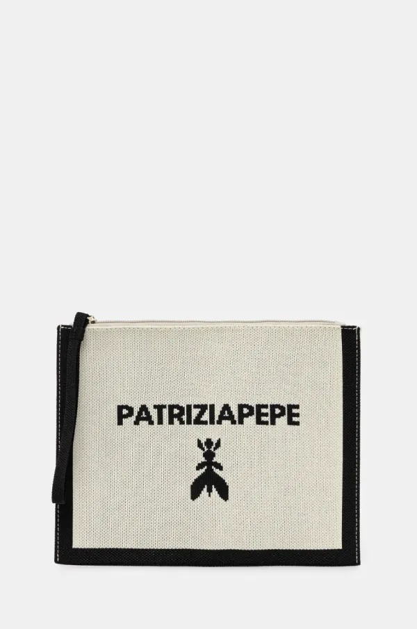 Patrizia Pepe Kozmetična torbica Patrizia Pepe bež barva, 2Q0024 K264