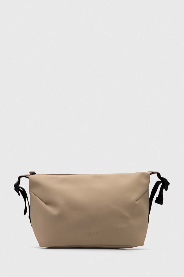 Rains Kozmetična torbica Rains 15630 Travel Accessories bež barva