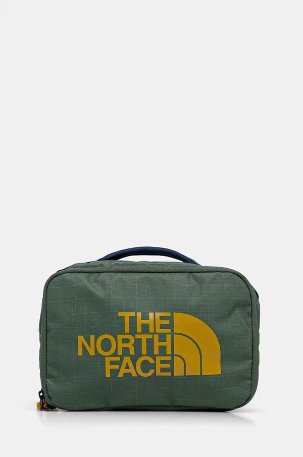 The North Face Kozmetična torbica The North Face Base Camp Voyager zelena barva, NF0A81BLA721