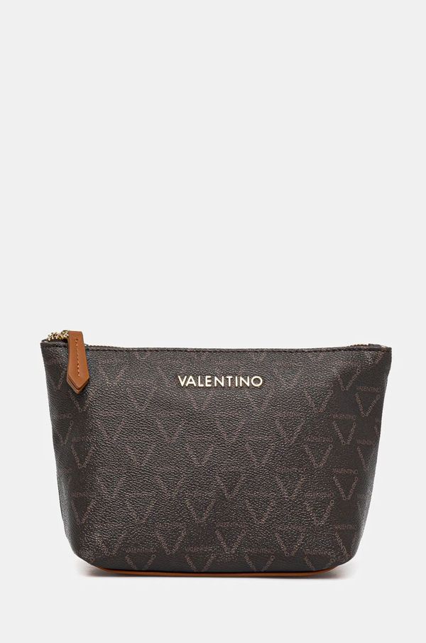 Valentino Bags Kozmetična torbica Valentino Bags rjava barva, VBE8GT513