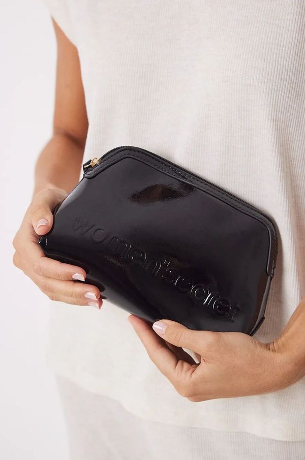 women'secret Kozmetična torbica women'secret DAILY FROSTED črna barva, 4848839