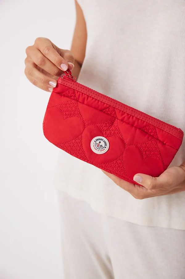 women'secret Kozmetična torbica women'secret MIX AND MATCH HAMPTONS rdeča barva, 4848854