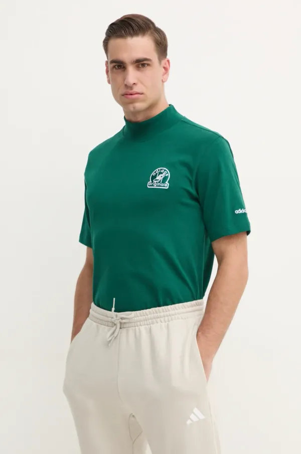 adidas Originals Kratka majica adidas Originals GRFX TEE moška, zelena barva, JC8368