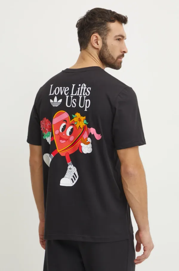 adidas Originals Kratka majica adidas Originals MBN TEE moška, črna barva, JN7030