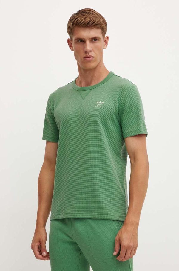 adidas Originals Kratka majica adidas Originals moška, zelena barva, IY2303
