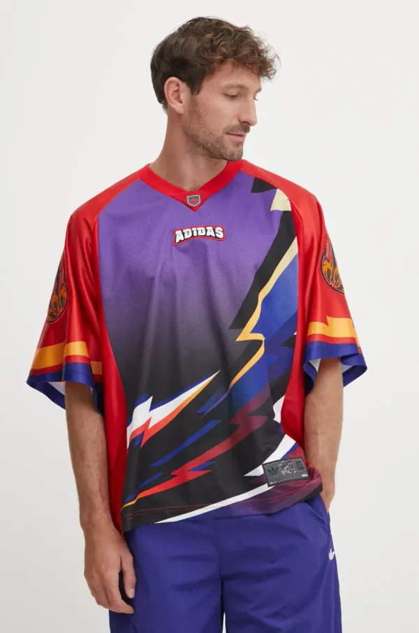 adidas Originals Kratka majica adidas Originals TEAM JERSEY moška, rdeča barva, KB0307