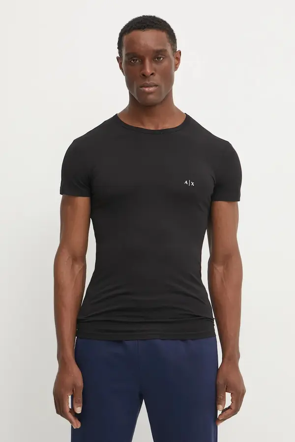 Armani Exchange Kratka majica Armani Exchange 2-pack