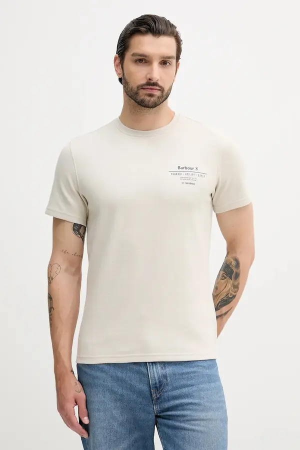Barbour Kratka majica Barbour HUCKLEY