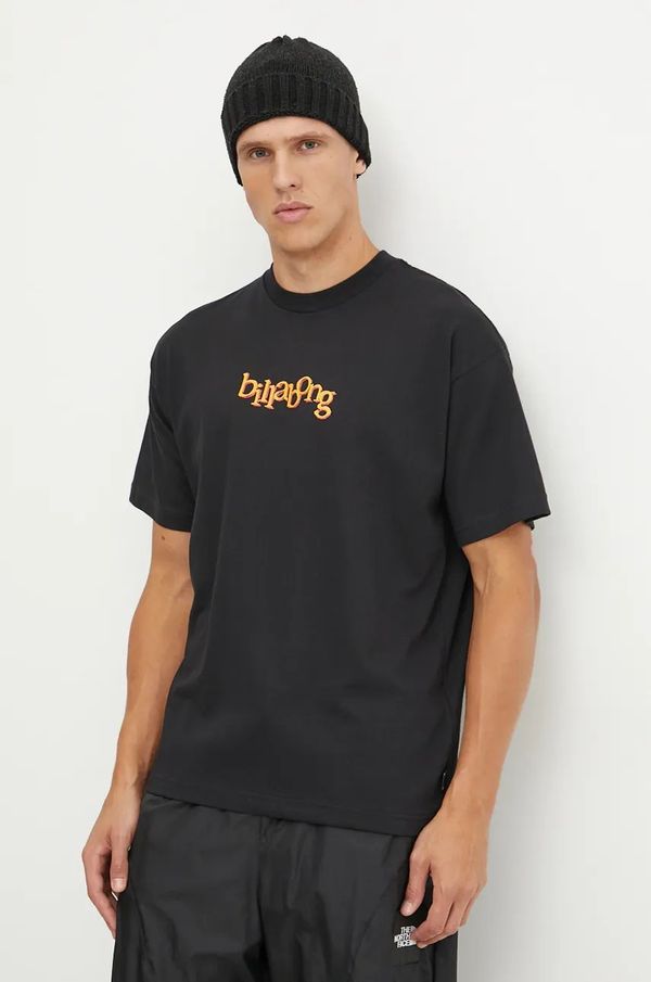 Billabong Kratka majica Billabong Otis Ninetees moška, črna barva, UBYZT00641