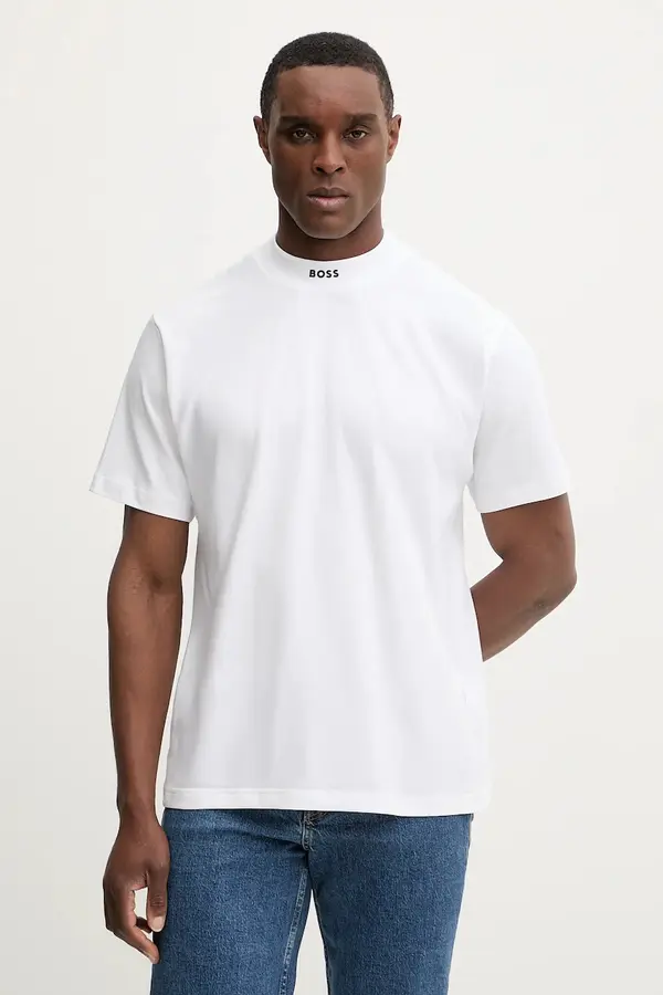 BOSS Green Kratka majica BOSS Green Tee Collar