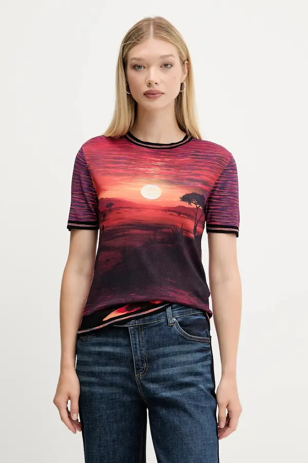 Desigual Kratka majica Desigual AFRICA