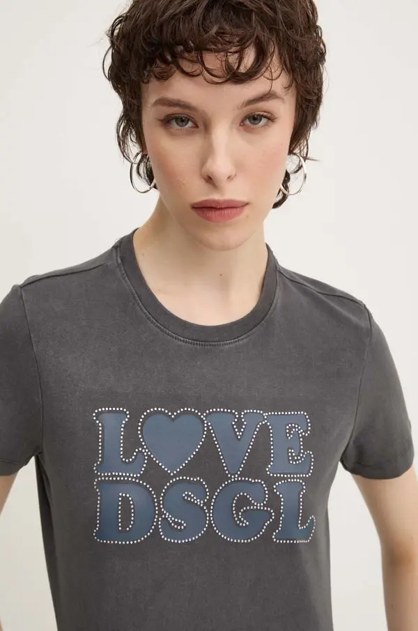 Desigual Kratka majica Desigual LOVE