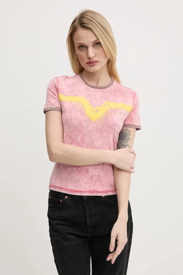 Diesel Kratka majica Diesel T-UNCUTIE-LONG-Q3 T-SHIRT