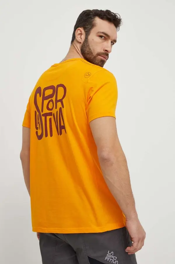 La Sportiva Kratka majica LA Sportiva Back Logo