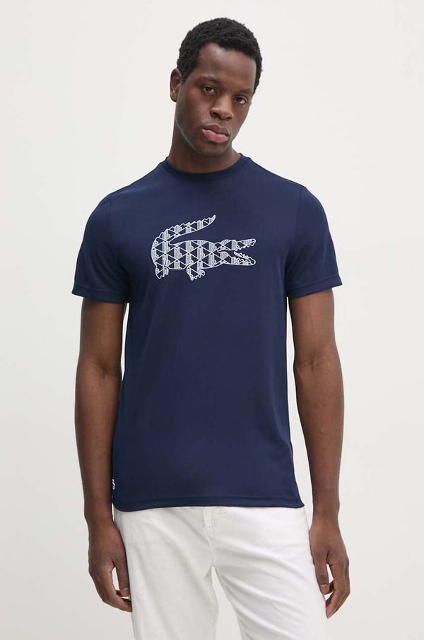 Lacoste Kratka majica Lacoste moška, mornarsko modra barva, TH2623