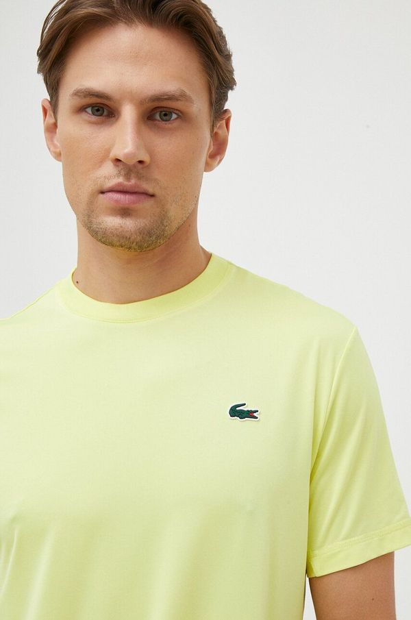 Lacoste Kratka majica Lacoste moški, zelena barva