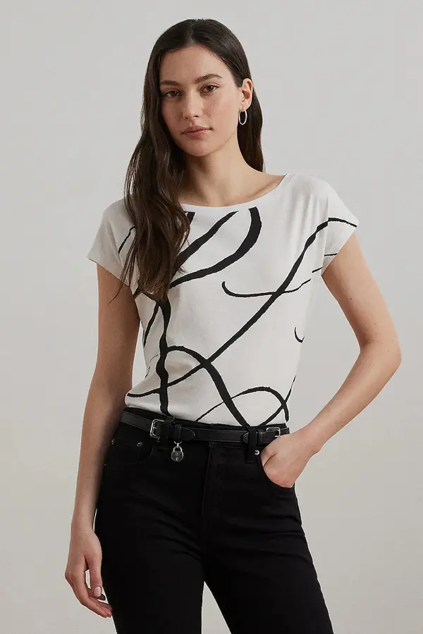 Lauren Ralph Lauren Kratka majica Lauren Ralph Lauren