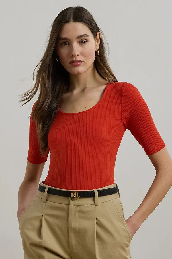 Lauren Ralph Lauren Kratka majica Lauren Ralph Lauren