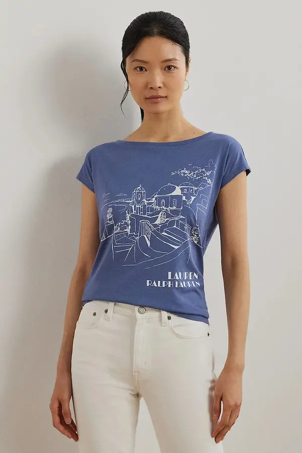 Lauren Ralph Lauren Kratka majica Lauren Ralph Lauren