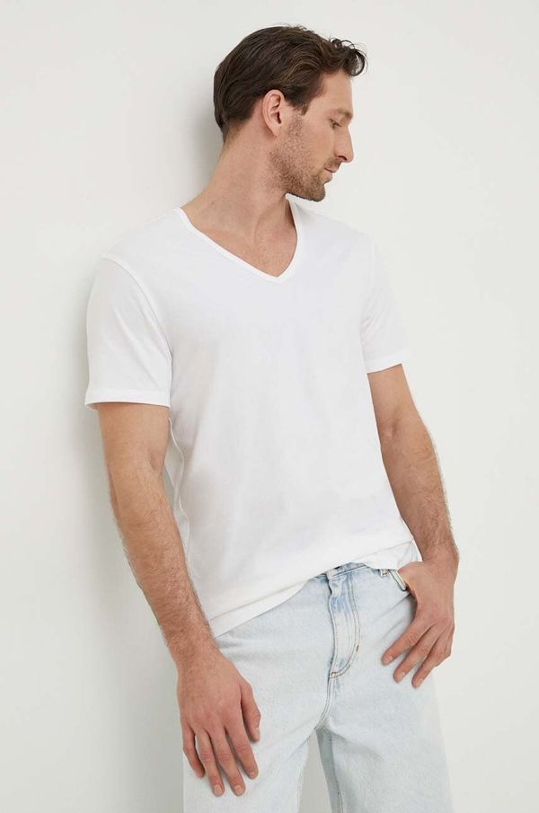 Levi's Kratka majica Levi's 3-pack moški, bela barva