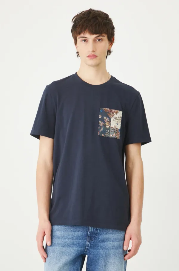 Medicine Kratka majica Medicine moški, mornarsko modra barva