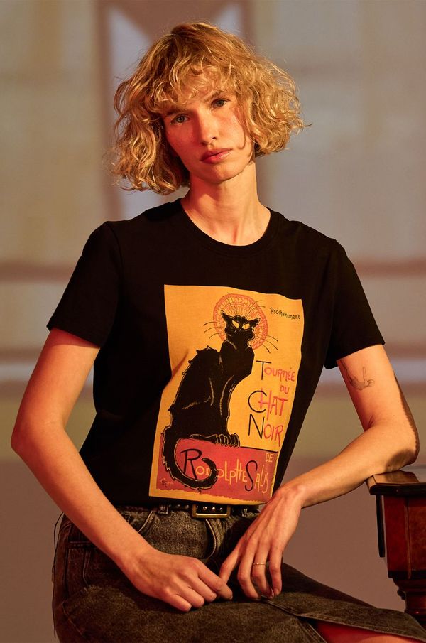 Medicine Kratka majica Medicine ženski, črna barva