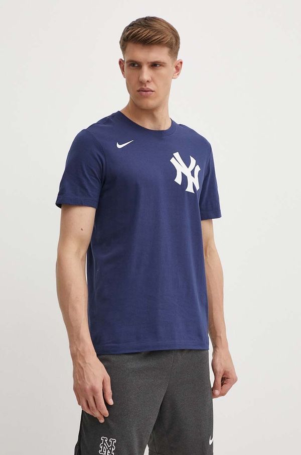 Nike Kratka majica Nike New York Yankees moška, mornarsko modra barva