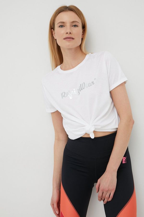 Refrigiwear Kratka majica RefrigiWear ženski, bela barva