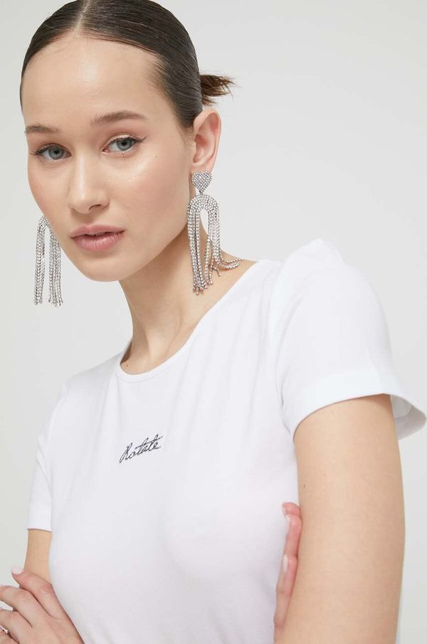 Rotate Kratka majica Rotate ženski, bela barva