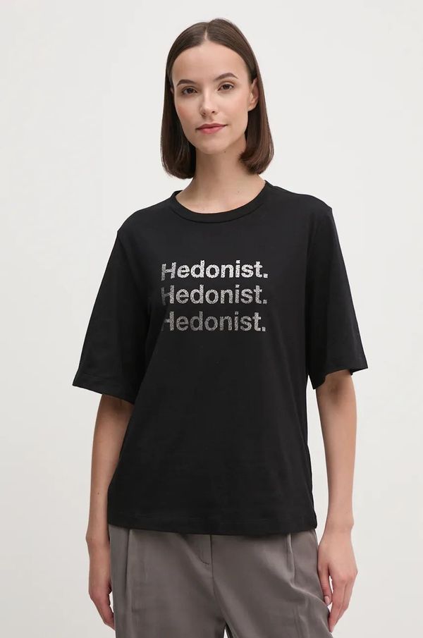 Sisley Kratka majica Sisley ženska, črna barva, 3I1XL105P