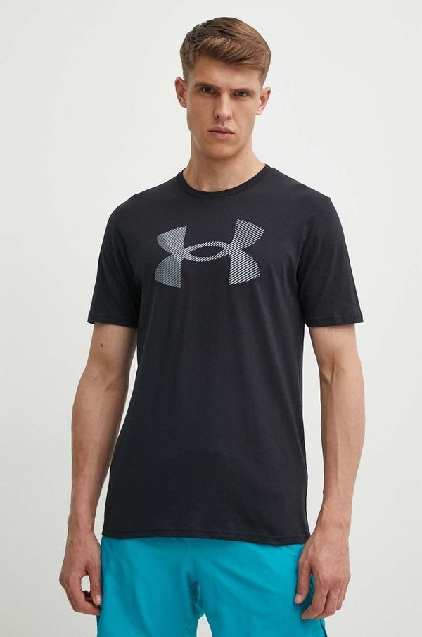 Under Armour Kratka majica Under Armour moški, črna barva