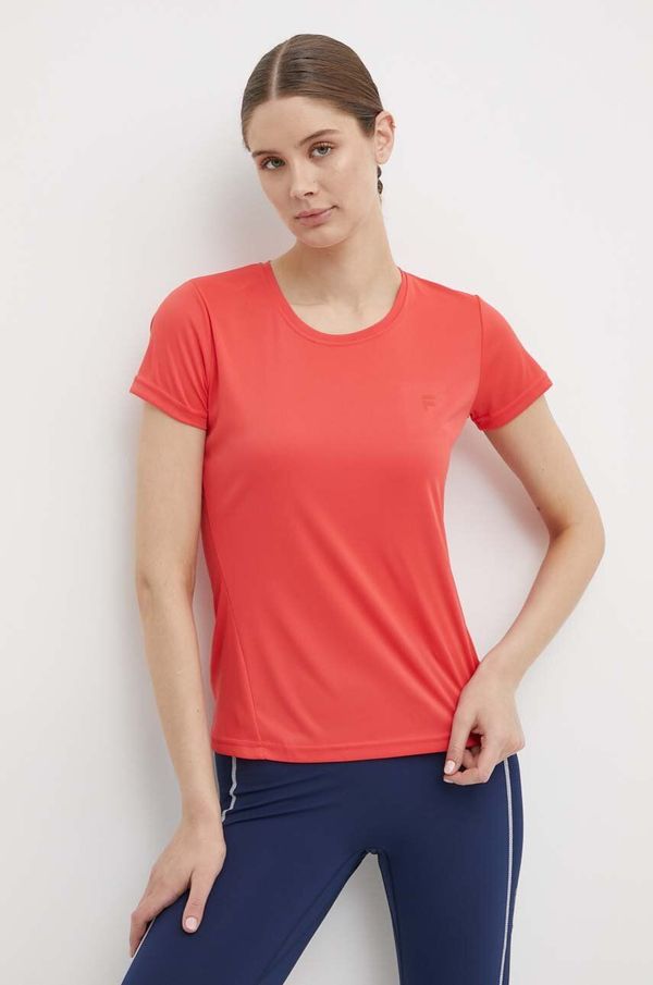 Fila Kratka majica za tek Fila Ramatuelle oranžna barva, FAW0709