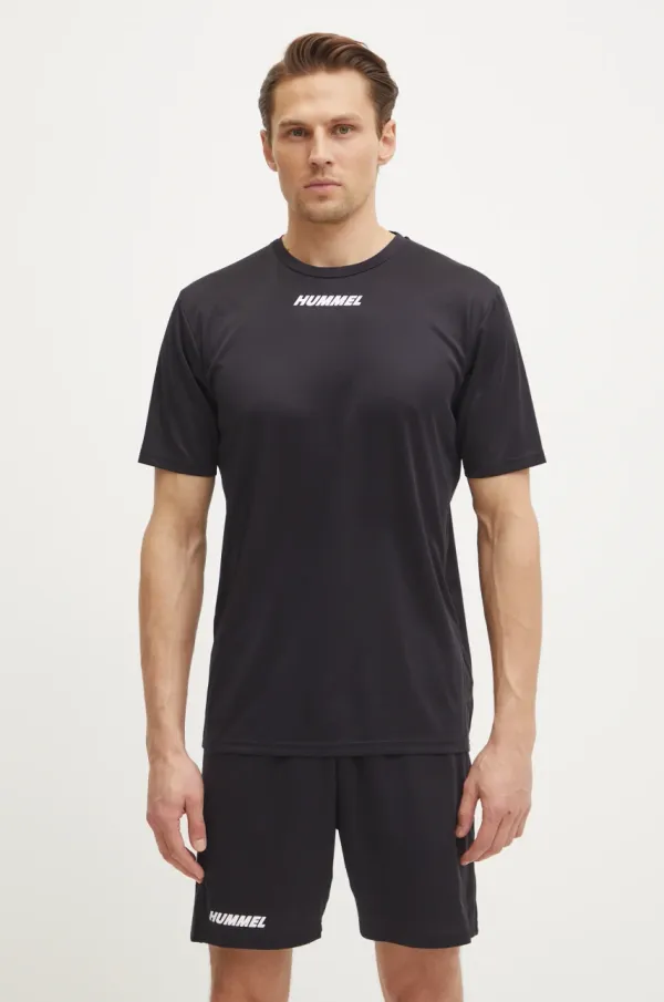 Hummel Kratka majica za vadbo Hummel Multi črna barva, 225905