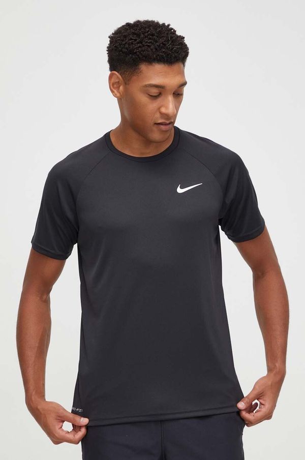 Nike Kratka majica za vadbo Nike črna barva