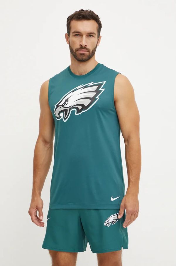 Nike Kratka majica za vadbo Nike Philadelphia Eagles zelena barva, 01B3-3JD-86-RPU