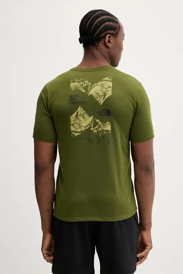 The North Face Kratka majica za vadbo The North Face FOUNDATION MOUNT