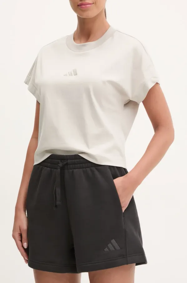 adidas Kratke hlače adidas ALL SZN ženske, črna barva, JI6529