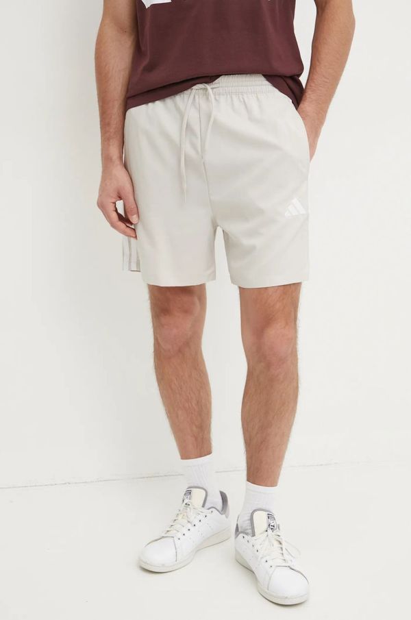 adidas Kratke hlače adidas Chelsea moške, bež barva, JW1909