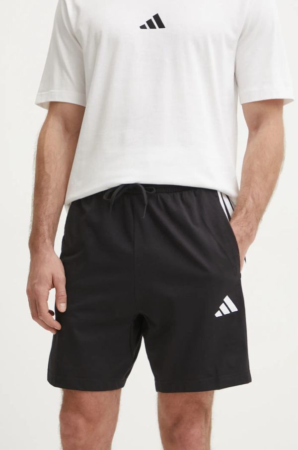 adidas Kratke hlače adidas Essentials moške, črna barva, JD1891