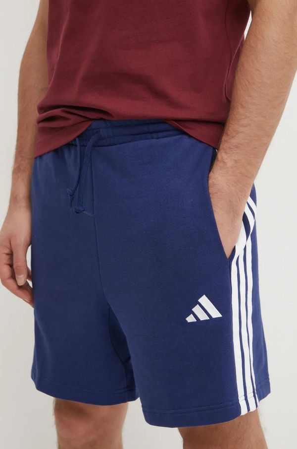 adidas Kratke hlače adidas Essentials moške, mornarsko modra barva, JE6417