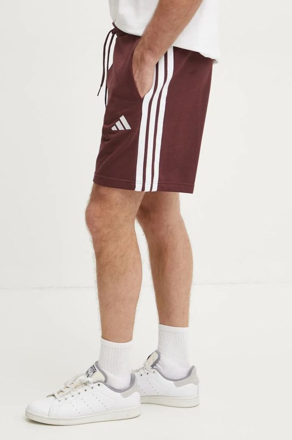 adidas Kratke hlače adidas Essentials moške, rdeča barva, JE6418