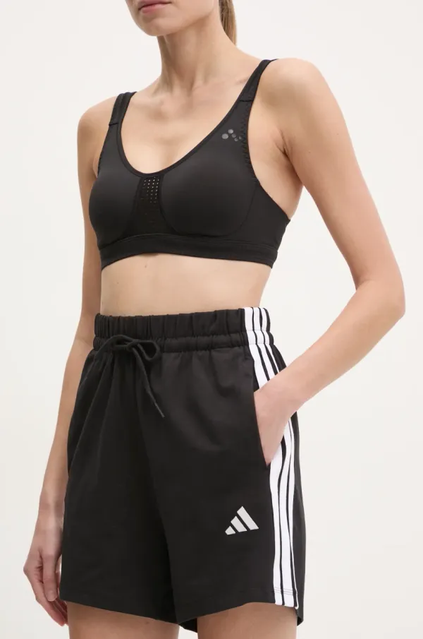 adidas Kratke hlače adidas Essentials ženske, črna barva, JD0908
