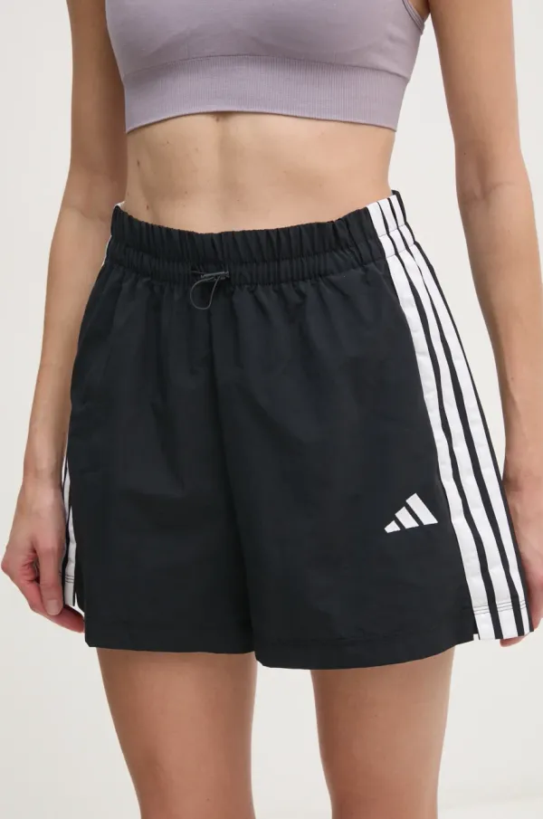 adidas Kratke hlače adidas Essentials ženske, črna barva, JE1309
