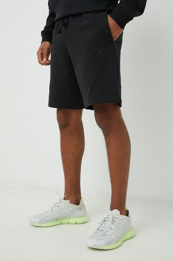 adidas Kratke hlače adidas moški, črna barva