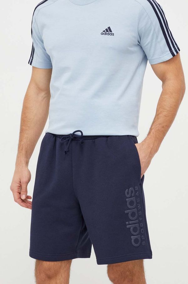 adidas Kratke hlače adidas moški, mornarsko modra barva