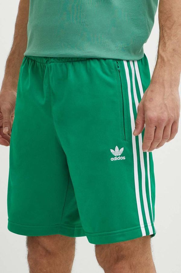 adidas Originals Kratke hlače adidas Originals moške, zelena barva, IM9420