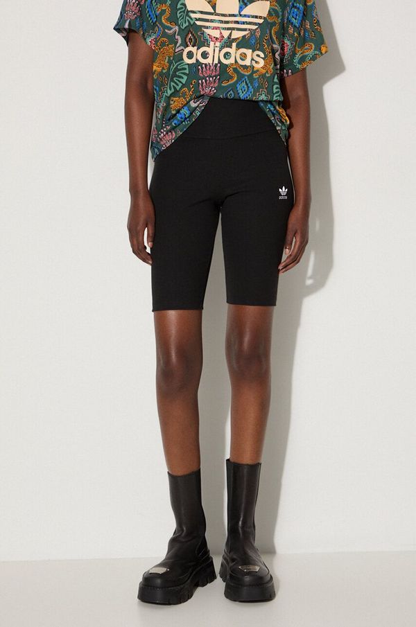 adidas Originals Kratke hlače adidas Originals ženske, črna barva, IW5733