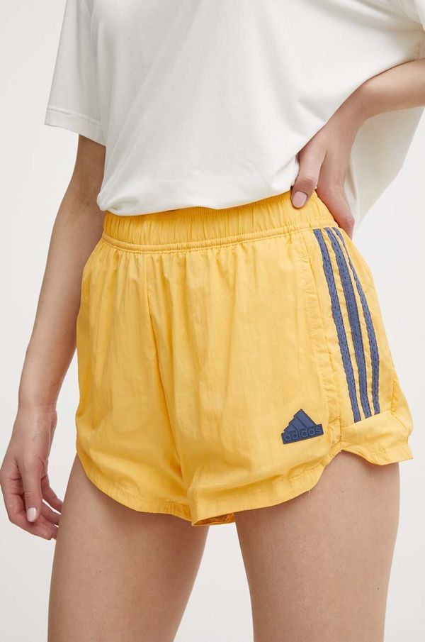 adidas Kratke hlače adidas TIRO ženske, rumena barva, IS0722