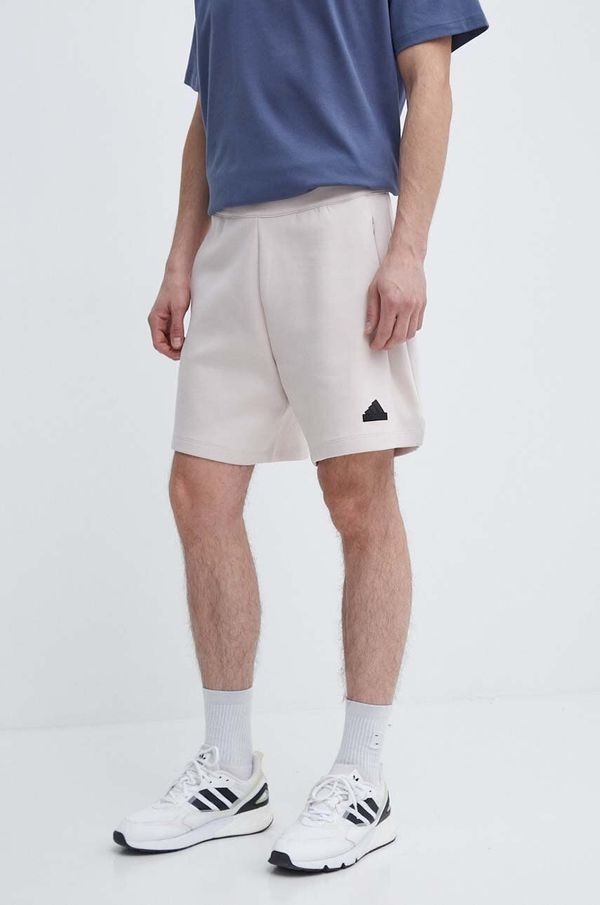 adidas Kratke hlače adidas Z.N.E moške, bež barva, IR5239