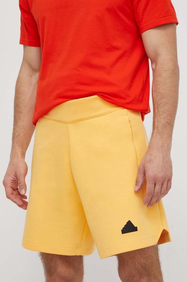 adidas Kratke hlače adidas Z.N.E moške, rumena barva, IR5235